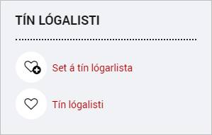 Tin logalisti